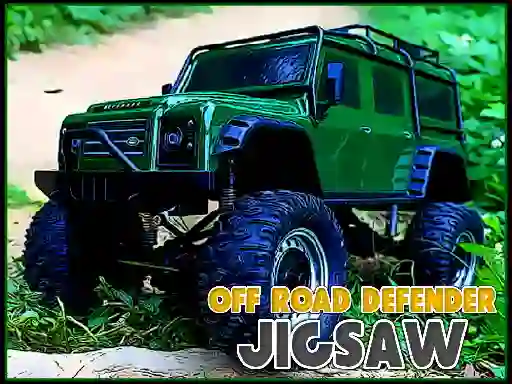 Lojë Off Road Defender Jigsaw në internet