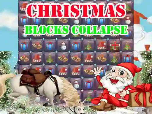 Lojë Christmas Blocks Collapse në internet