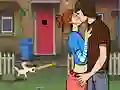 Lojë Good night kiss në internet