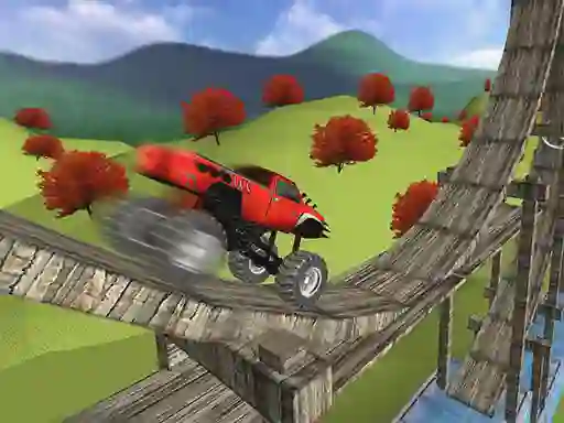 Lojë Monster Truck Stunt Madness në internet