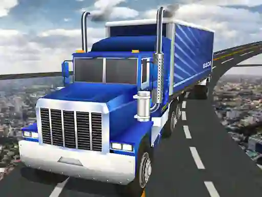Lojë Impossible Truck Track Driving në internet