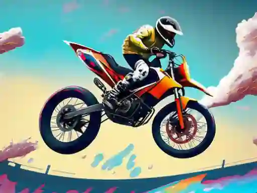 Lojë Bike Jump në internet