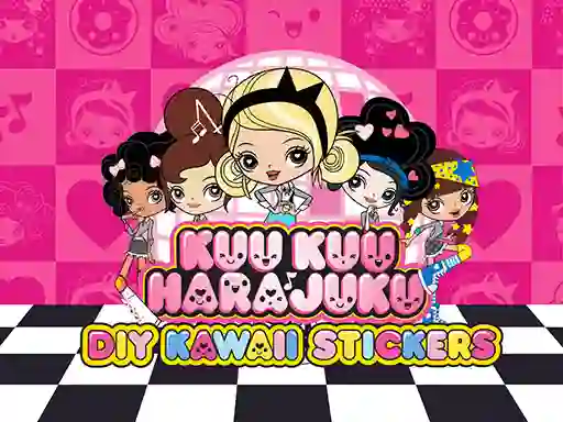Lojë Kuu Kuu Harajuku Stickers në internet