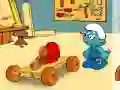 Lojë The smurfs handy`s car në internet