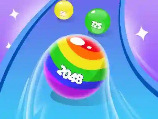 Lojë 2048 Run Gorgeous Balls në internet