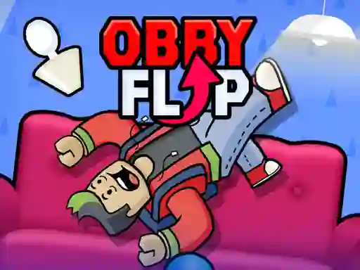 Lojë Obby Flip në internet