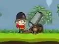 Lojë Cannons and Soldiers mountain offense në internet