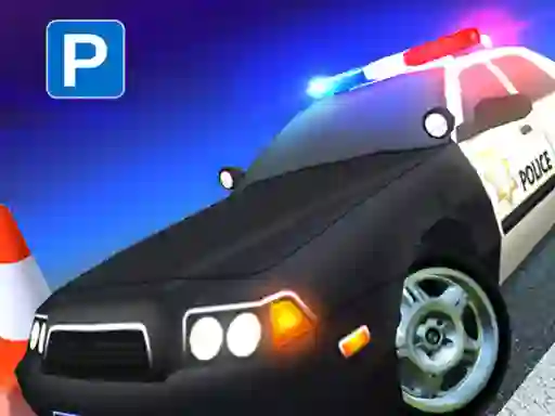 Lojë US Police Car Parking në internet