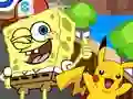 Lojë SpongeBob Pokemon Go në internet