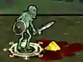 Lojë Zombie Knight në internet