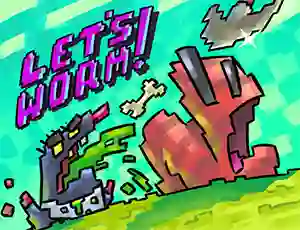 Lojë Let's Worm! në internet