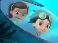 Lojë Rusty Rivets Rusty Dives In në internet