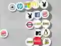 Lojë Famous Logo Mahjong në internet