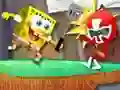 Lojë Nickelodeon Paper battle multiplayer në internet
