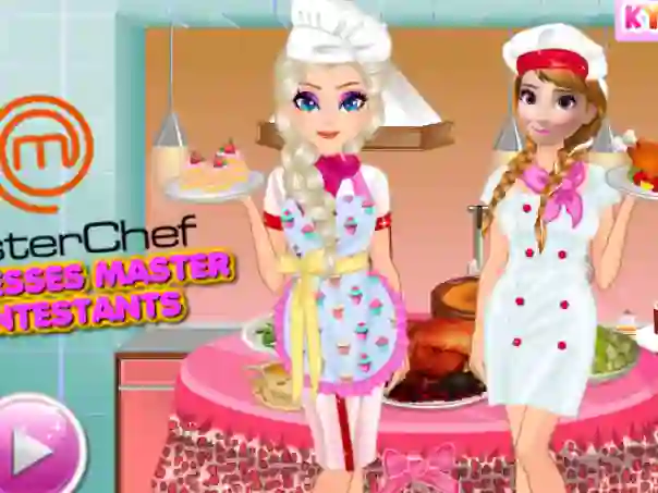 Lojë Princesses Masterchef Contestants në internet