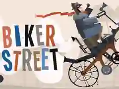 Lojë Biker Street në internet