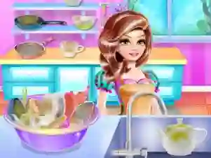 Lojë Princess Household Chores në internet