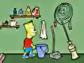 Lojë Bart Simpson Saw në internet