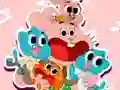Lojë Gumball Jigsaw në internet