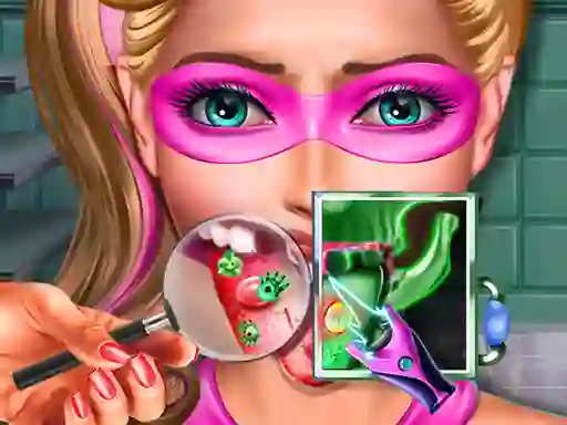 Lojë  Super Doll Tongue Doctor në internet