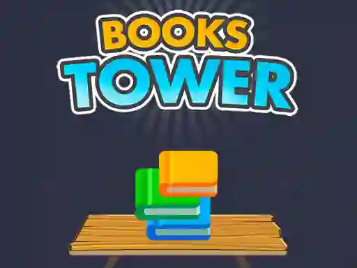 Lojë Tower of books në internet