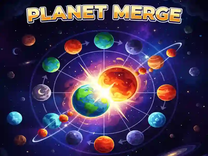 Lojë Planet Merge në internet