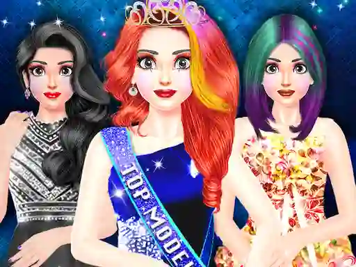 Lojë Top Model Fashion Dress Up në internet