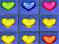 Lojë Heart Gems Connect në internet