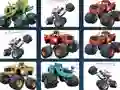 Lojë Offroad Trucks Memory në internet