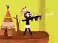 Lojë Stickman Destruction Warrior në internet