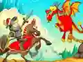Lojë Knight And Dragons në internet