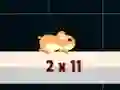 Lojë Hamster Grid Multiplication në internet