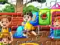 Lojë Playing Kids Jigsaw në internet
