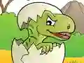 Lojë Dino Coloring Game në internet