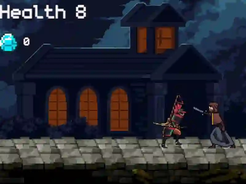 Lojë Samurai Warrior në internet