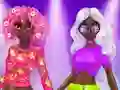 Lojë Princess Incredible Spring Neon Hairstyles në internet