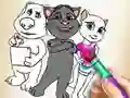 Lojë Kitty Coloring Book në internet