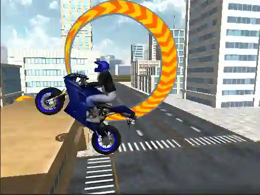 Lojë Moto City Stunt në internet