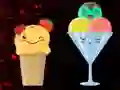 Lojë Ice cream PUZZLES në internet