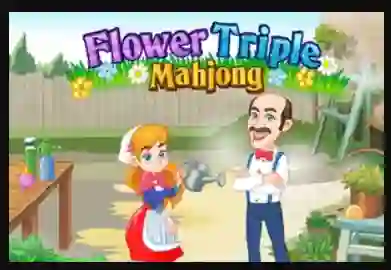 Lojë Flower Triple Mahjong në internet