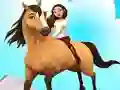 Lojë Horse Run 3D në internet