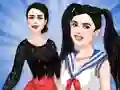 Lojë Young Figure Skaters Ellie and Jenny Sport and Life në internet