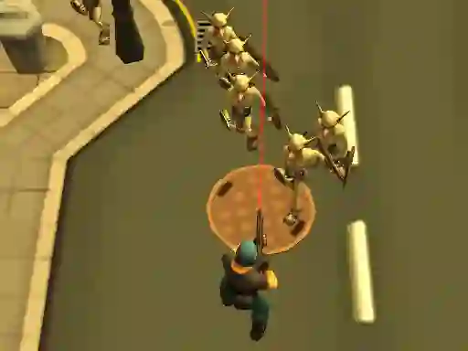 Lojë Top-Down Monster Shooter në internet