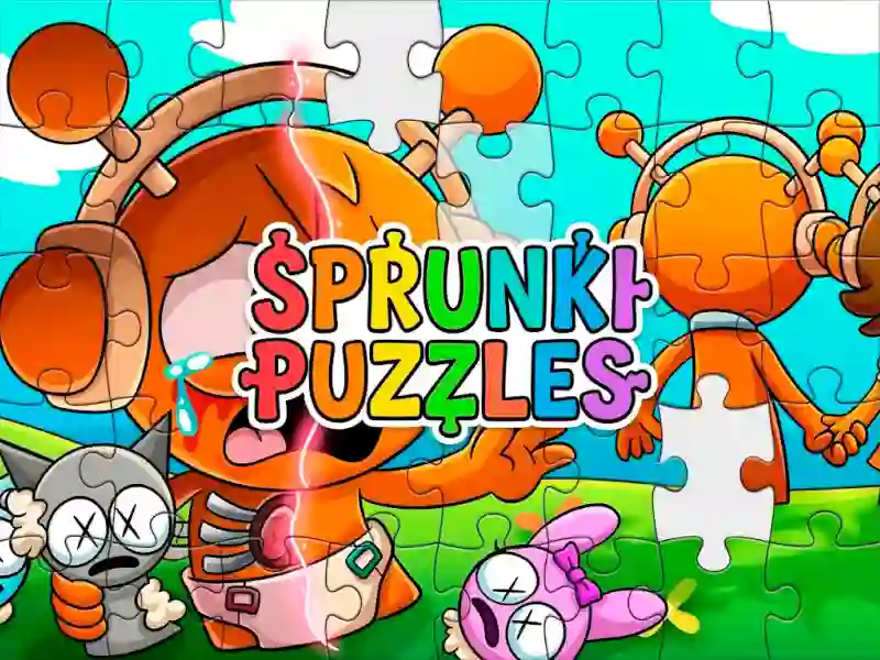 Lojë Sprunki Puzzles në internet