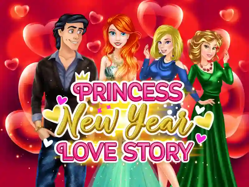 Lojë Princess New Year Love Story në internet