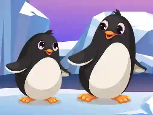 Lojë Penguin Jigsaw në internet