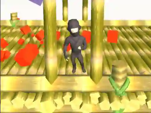 Lojë Ninja Runs 3d në internet