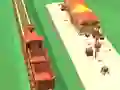 Lojë Off The Rails 3D në internet
