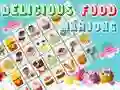 Lojë Delicious Food Mahjong Connect në internet