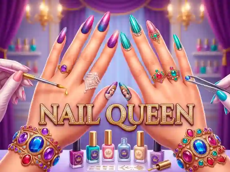 Lojë Nail Queen në internet
